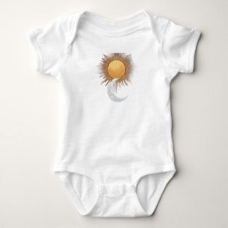 Body bébé Soleil et Lune mignon