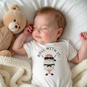 Body bébé Sushi Ninja, Cadeau bébé ninja drôle