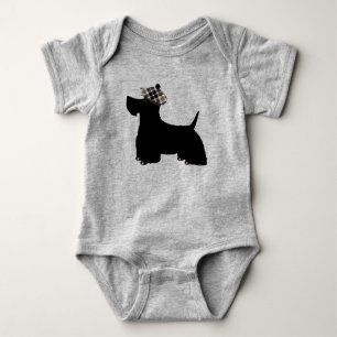 Body bébé Terrier Écossais
