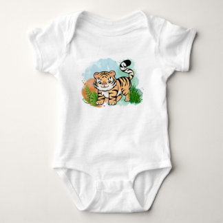 Body Bébé Tigre