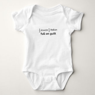 Body bébé tout en culpabilité