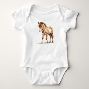 Body Bébé très doux Foin de cheval