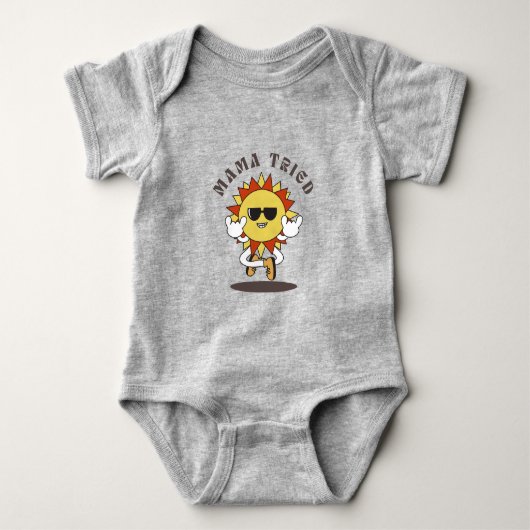 Body Bébé un morceau "maman a essayé" (Devant)