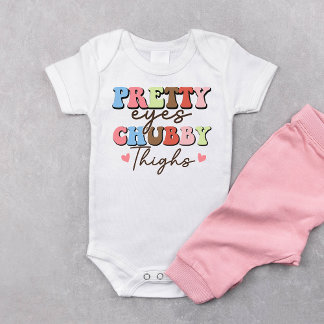 Body bébé Yeux Mignons Cuisses Potelées