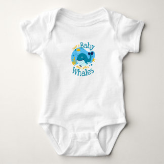 Body Bébés baleines mignonnes Animal marin bébé