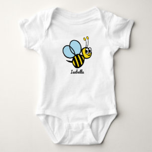 Body Bee Bee Bee personnalisée mignonne Bumblebee jaune