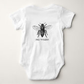 Body Bee Worker Honey Black Bumblebee (Dos)