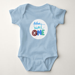 Body beigne bleu sucré un beigne 1er anniversaire