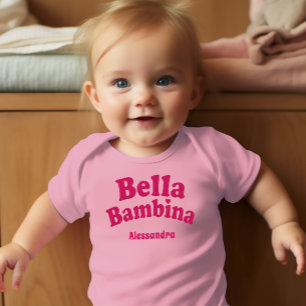 Body Bella Bambina Bodysuit rose bébé