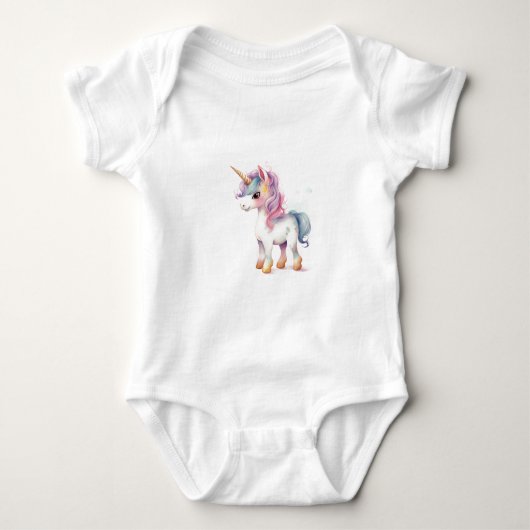 Body Belle Unicorne, Cadeau Fille (Devant)