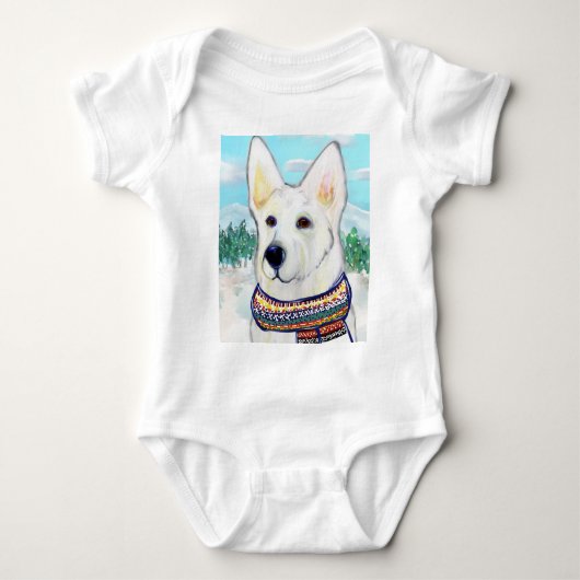 Body Berger Blanc Allemand  (Devant)