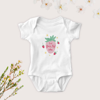 Body Berry First Birthday Baby Bodysuit