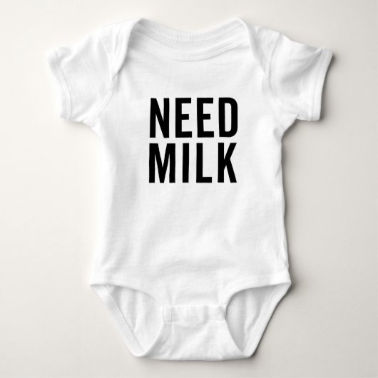 Body Besoin de lait bébé (Devant)