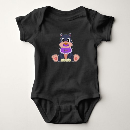 Body Bib de pacificateur Mole Baby (Devant)