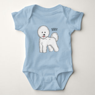 Body Bichon frise dog dessin animé