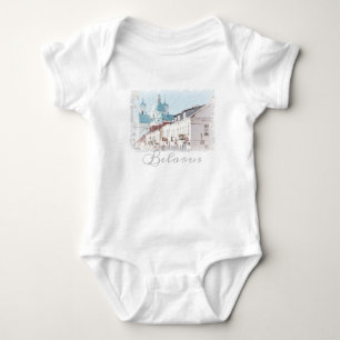 Body Biélorussie Hrodna Grodno Architecture Bodysuit bé