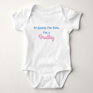 Body Bien sûr que je suis mignon vêtement de bébé perso