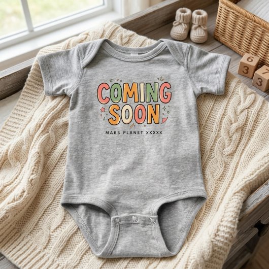 Body Bientôt un bébé (annonce de grossesse) vintage