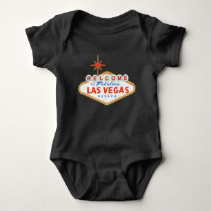 Body Bienvenue à Las Vegas Baby Shirt Black Bodysuit