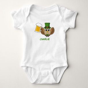 Body Bière Boire Chouette Saint Patrick's Day Personn