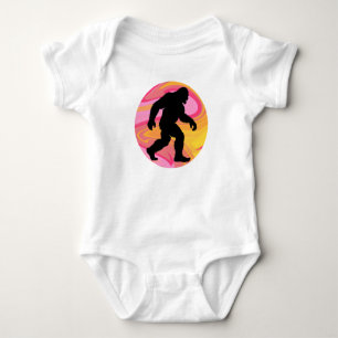 Body Bigfoot sur rose et jaune