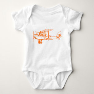 Body Biplane vintage - Orange