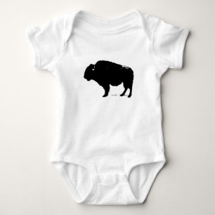 Body Bison de Buffalo Art noir et blanc