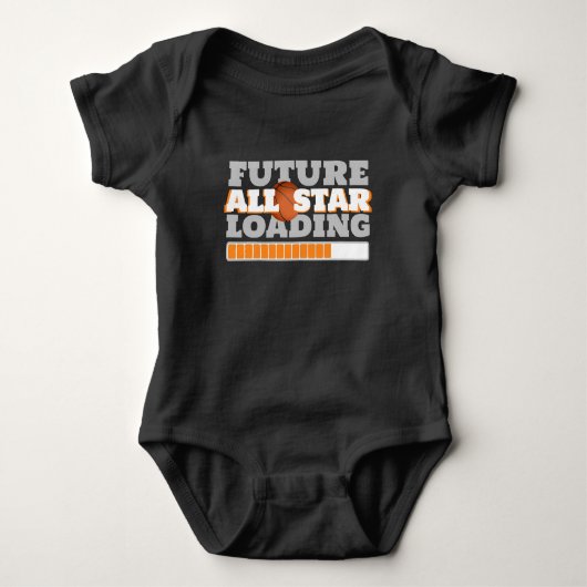 Body Black Future All Star Loading Baby Basketball (Devant)