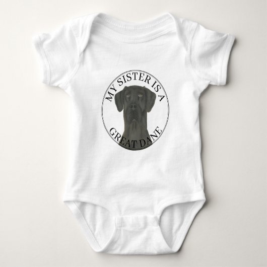 Body Black Great Dane Big SIster (Devant)