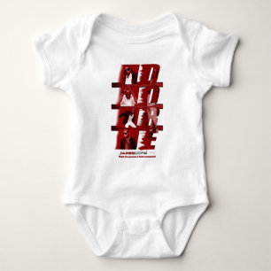 Body Blanc infantile ROUGE de James Dore Onsie