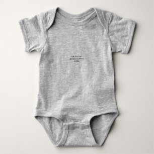 Body Blanc Personnalisé – Votre logo et texte ici