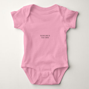 Body Blanc Personnalisé – Votre Logo & Texte Ici