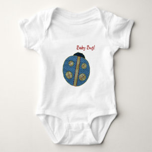 Body Bleu coccinelle Bébé Bug