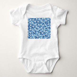 Body Bleu, Fleurs blanches : Vintage