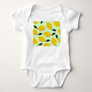 Body Bleuets de citron juteux : Aquarelle en papier tra