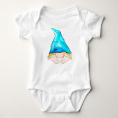 Body Bleus layette mignons de gnome (Devant)