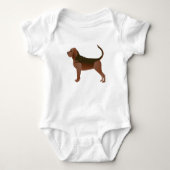 Body Bloodhound Basic Breed Illustration Silhouette (Devant)