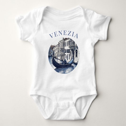 Body Blue Delft Blue Venice Gondola (Devant)