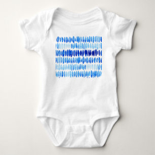 Body Blue Raindrops : Aquarelle sans couleur Abstrait
