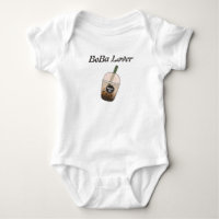 boba thé bulle thé baby bodysuit