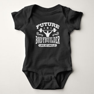 Body Bodybuilder Futur Comme Mon Oncle Baby Bodysuit