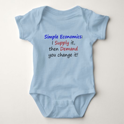 Body Bodyshirt adorable pour l'économiste de (Devant)