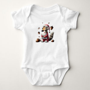 Body Bodysuit avec imprimé de mouton mignon