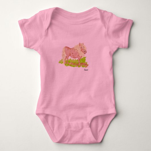 Body Bodysuit Baby Jersey : Pony's Day Out (Devant)