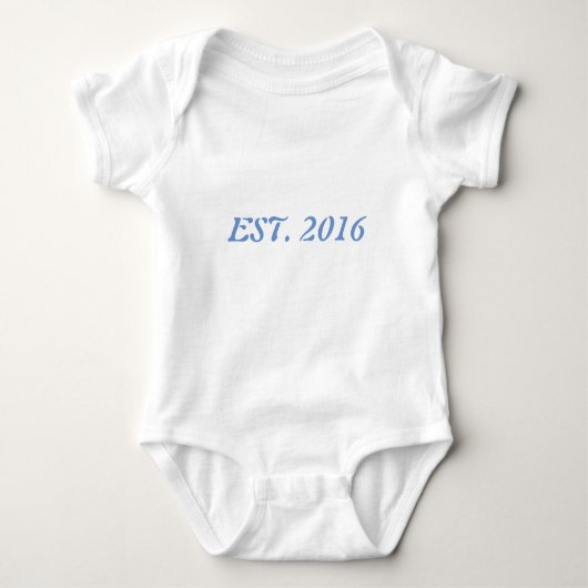 Body Bodysuit Baby Jersey, White Créé 2017 (Devant)