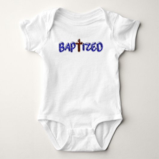 Body Bodysuit Baptisé Bébé - Baptême - Occasion spécial (Devant)