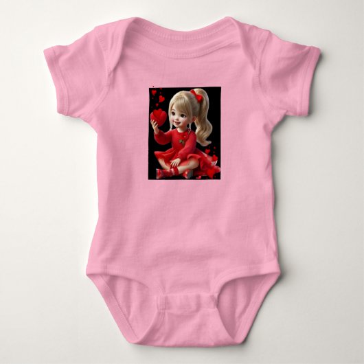 Body Bodysuit bébé adorable - Unique & Confortable (Devant)