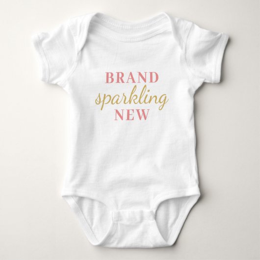Body Bodysuit bébé "Brand Sparkling New" (Devant)