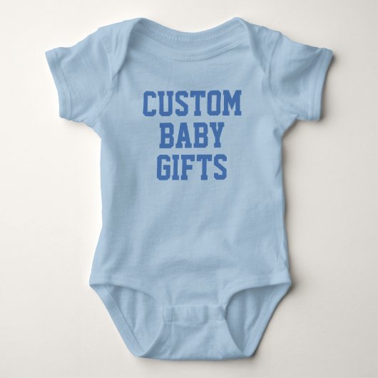 Body Bodysuit bébé Cadeaux bébé personnalisés Modèle bl (Devant)