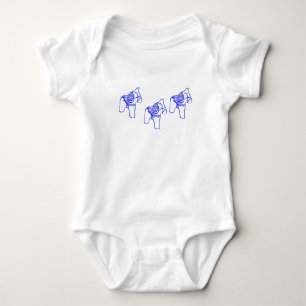 Body Bodysuit Bébé Dala Bleu